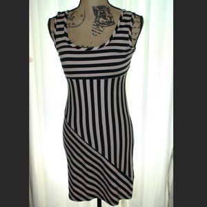 Monteau LA Striped Tank Dress